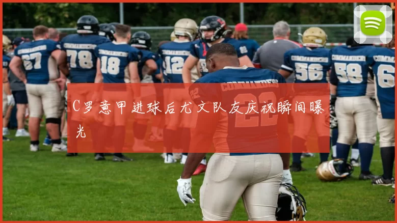 C罗意甲进球后尤文队友庆祝瞬间曝光