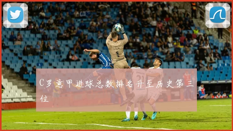 C罗意甲进球总数排名升至历史第三位